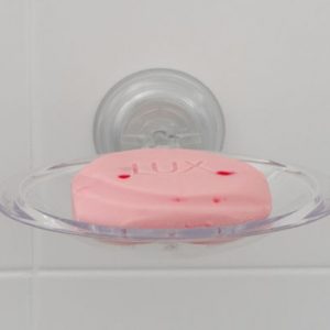 Saboneteira c/ Ventosa Cristal – Astra