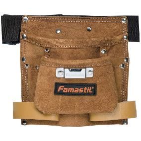 Cinturão p/ Ferramentas Couro Duplo – Famastil