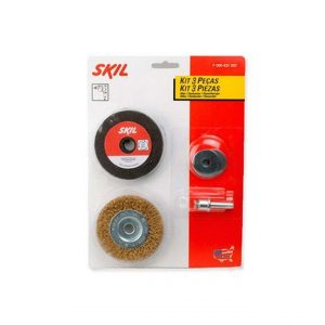 Kit Afiar e Desbastar 3 pçs – Skil