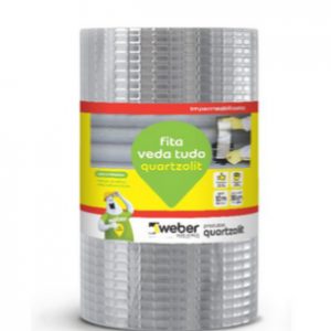 Fita Alumínio Veda Tudo 20 cm – Quartzolit