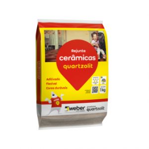 Rejunte 1 Kg Cinza Outono – Quartzolit