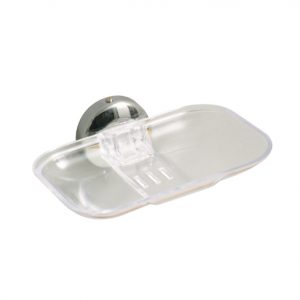 Saboneteira Plástica Cristal Retangular 003.023 – Jackwall