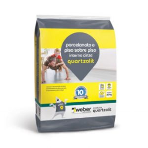Argamassa Piso s/Piso Interna Cinza 20 kg – Quartzolit